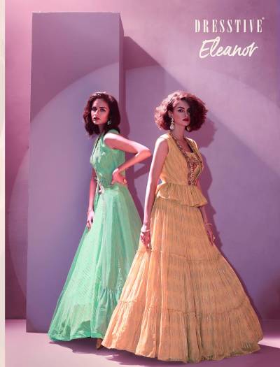 Eleanor By Dresstive Designer Partywear Indo Western Collection
